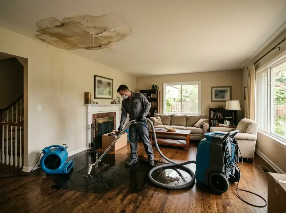 attic-pipe-burst-ceiling-drip-008 — frequently asked questions, Water Damage Restoration & Carpet Care in Springville, UT